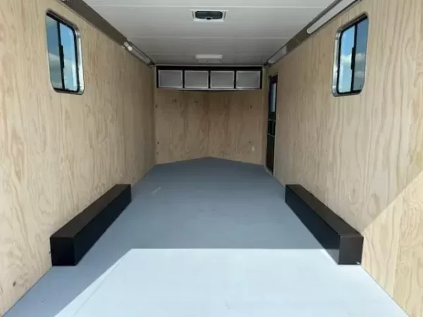 car mate 8.5 x 20 custom enclosed v nose cargo trailer