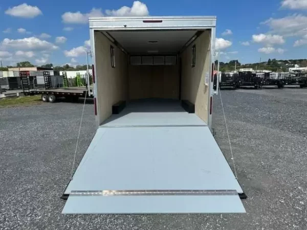 car mate 8.5 x 20 custom enclosed v nose cargo trailer