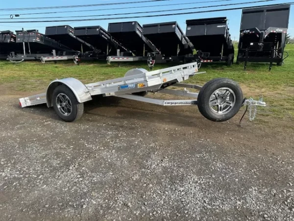 cargo pro 6.5 x 12 utility trailer – all aluminum tilt