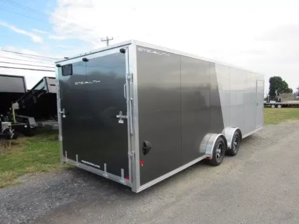 sno pro 7.5 x 24 drive on/off snowmobile trailer – all aluminum