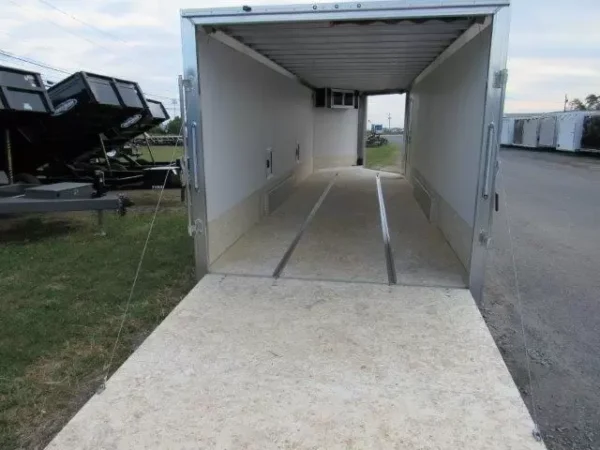sno pro 7.5 x 24 drive on/off snowmobile trailer – all aluminum