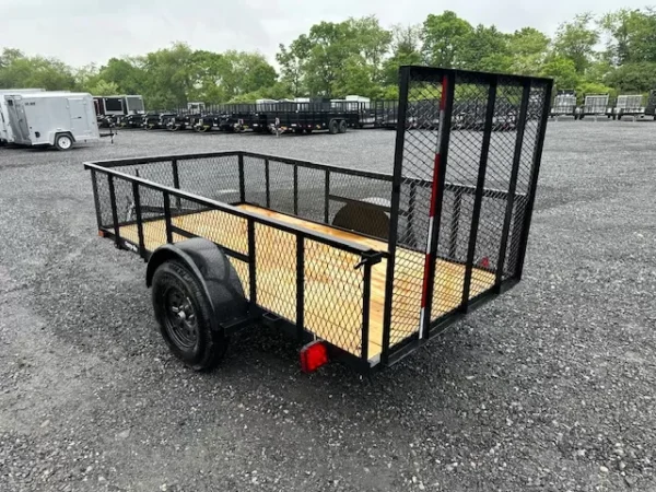 carry on 5 x 10 landscape utility trailer – mesh sides