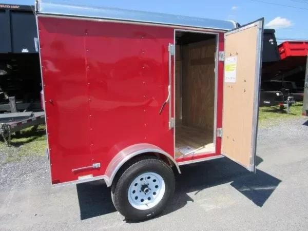 carry on 5 x 8 enclosed cargo trailer 6″ added height