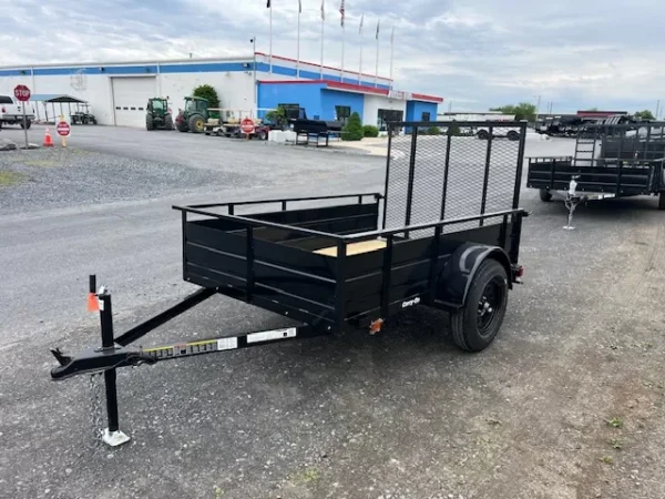 carry on 5×8 landscape utility trailer – steel sides