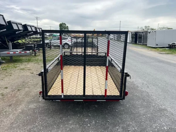 carry on 5×8 landscape utility trailer – steel sides