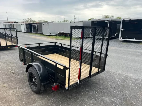 carry on 5×8 landscape utility trailer – steel sides