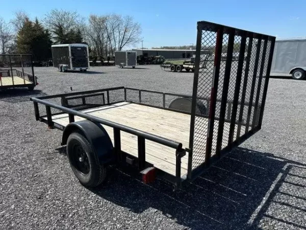 carry on 6 x 10 landscape utility trailer – mesh toolbox