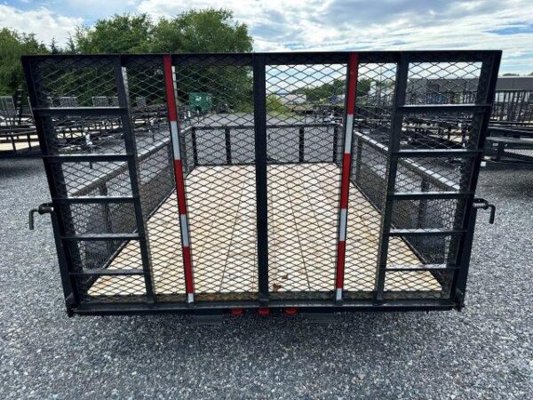 carry on 7 x 12 landscape utility trailer – mesh sides