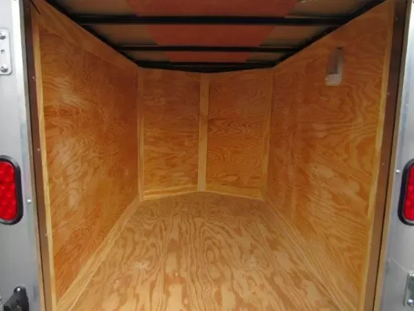 diamond cargo 4 x 6 enclosed cargo trailer single rear door