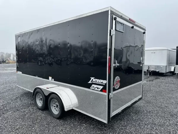 homesteader 7 x 16 enclosed cargo trailer – 7′ interior height