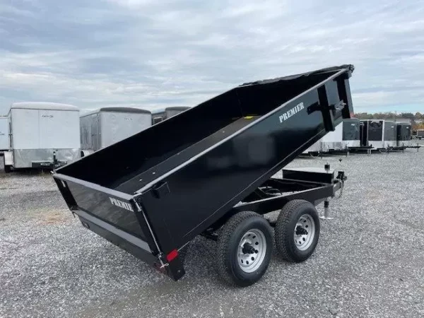 premier 6 x 10 deckover dump trailer 9990 gvw