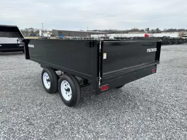 premier 6 x 10 deckover dump trailer spreader gate