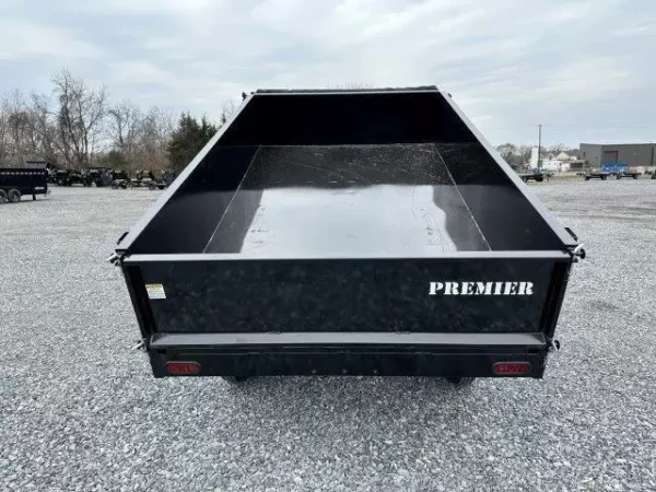 premier 6 x 10 deckover dump trailer spreader gate