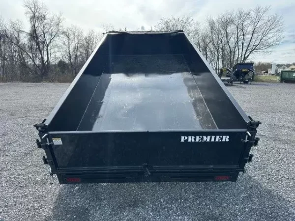 premier 6 x 12 low profile dump trailer ladder ramps