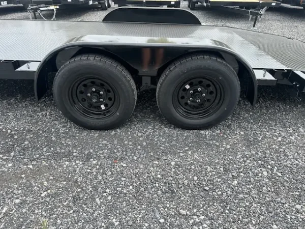 premier 7 x 20 open car trailer – steel deck