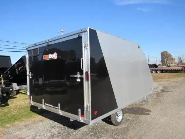 sno pro 8.5 x 12 hybrid enclosed trailer snowmobile trailer