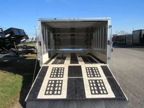 sno pro 8.5 x 12 hybrid enclosed trailer snowmobile trailer