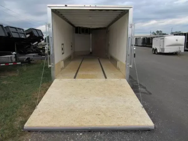 sno pro 7.5 x 18 drive on/off snowmobile trailer – all aluminum