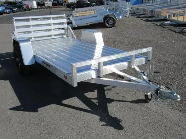 sport haven 5×10 aluminum utility trailer – deluxe package