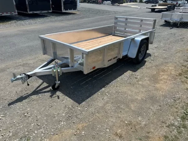 sport haven 5×10 aluminum utility trailer – atp sides