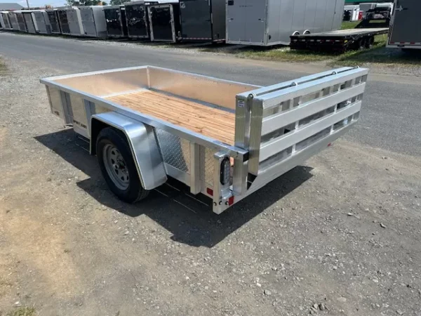 sport haven 5×10 aluminum utility trailer – atp sides