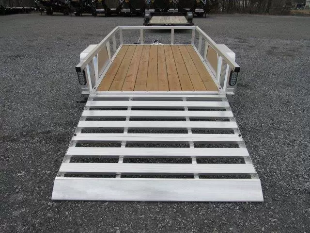 sport haven 5×8 aluminum utility trailer – bi fold ramp gate sport haven 5×8 aluminum utility trailer – bi fold ramp gate