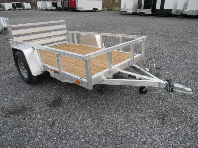 sport haven 5×8 aluminum utility trailer – bi fold ramp gate sport haven 5×8 aluminum utility trailer – bi fold ramp gate