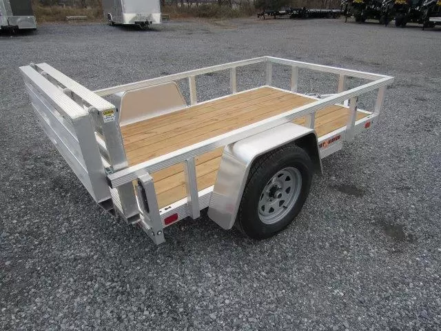 sport haven 5×8 aluminum utility trailer – bi fold ramp gate sport haven 5×8 aluminum utility trailer – bi fold ramp gate