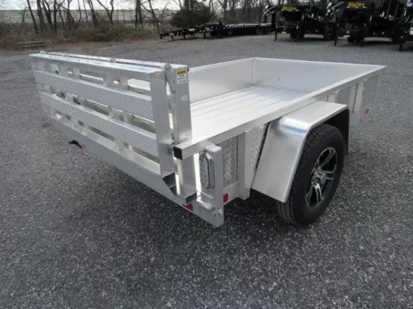 sport haven 5×8 utility trailer – aluminum deck