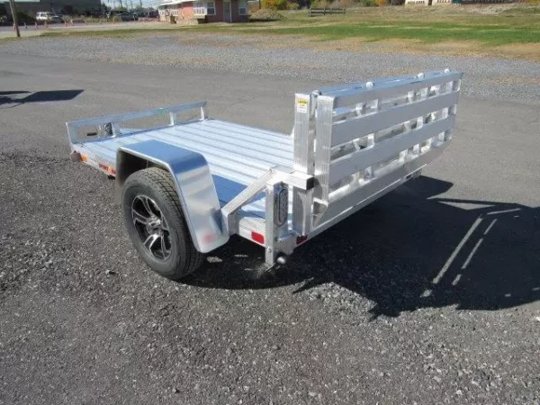 sport haven 6×12 aluminum utility trailer – deluxe package
