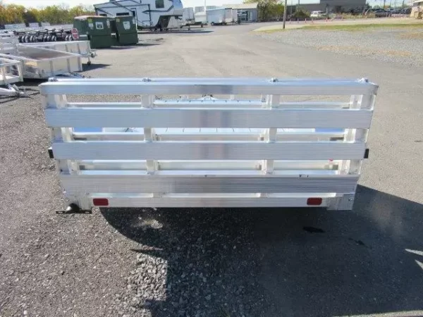 sport haven 6×12 aluminum utility trailer – deluxe package