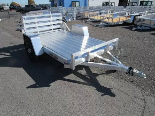 sport haven 6×12 aluminum utility trailer – deluxe package