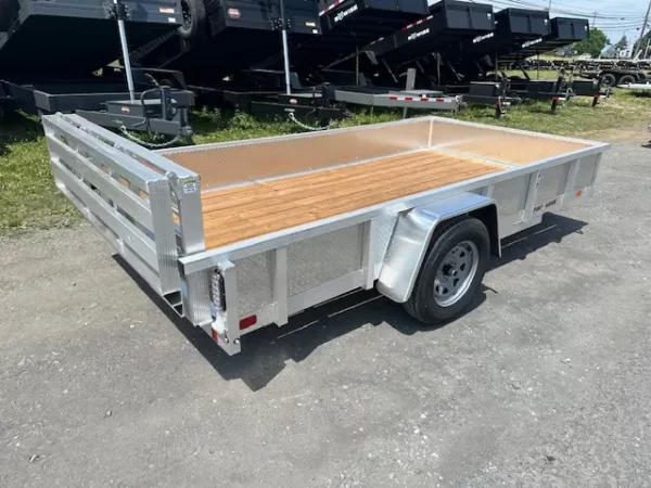 sport haven 6×12 aluminum utility trailer – atp sides