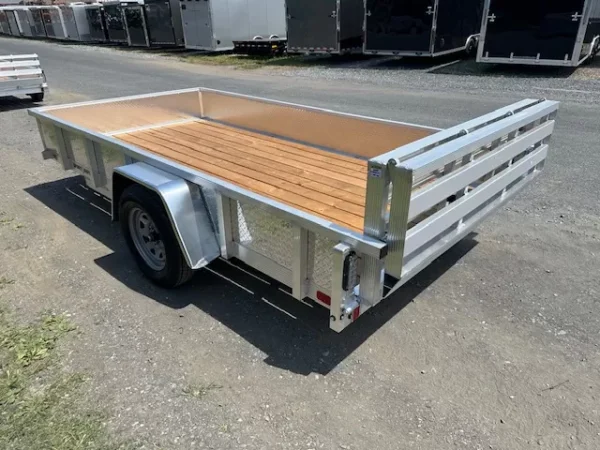 sport haven 6×12 aluminum utility trailer – atp sides