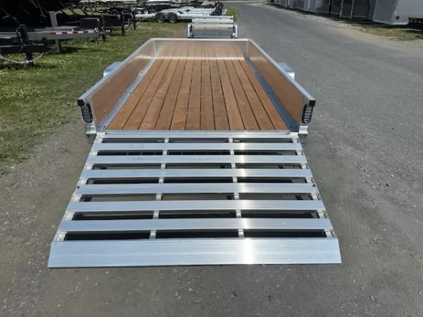sport haven 6×12 aluminum utility trailer – atp sides