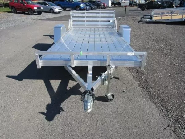 sport haven 6×12 aluminum utility trailer – deluxe package
