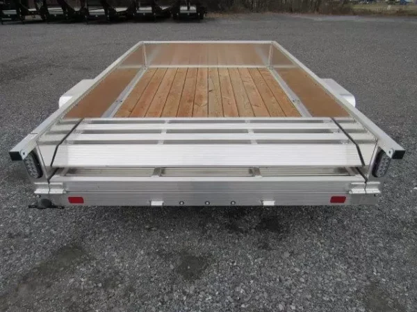 sport haven aluminum 6×10 utility trailer – atp sides