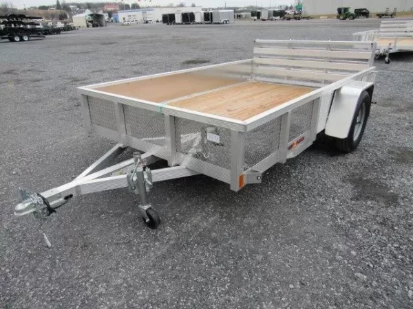 sport haven aluminum 6×10 utility trailer – atp sides