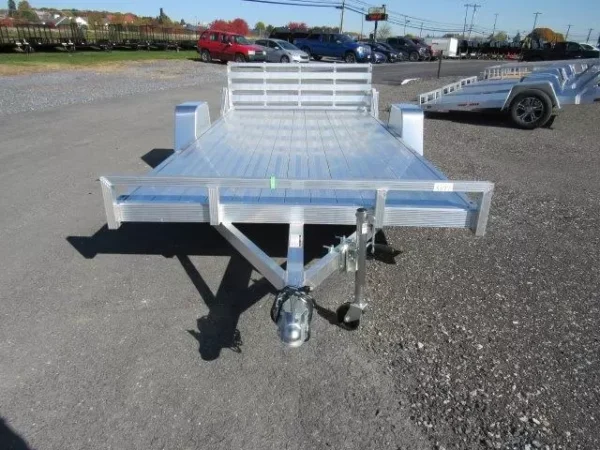 sport haven 7×14 aluminum utility trailer – open sides