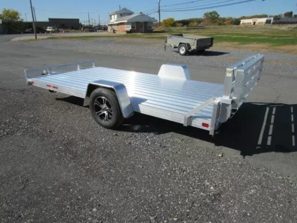 sport haven 7×14 aluminum utility trailer – open sides