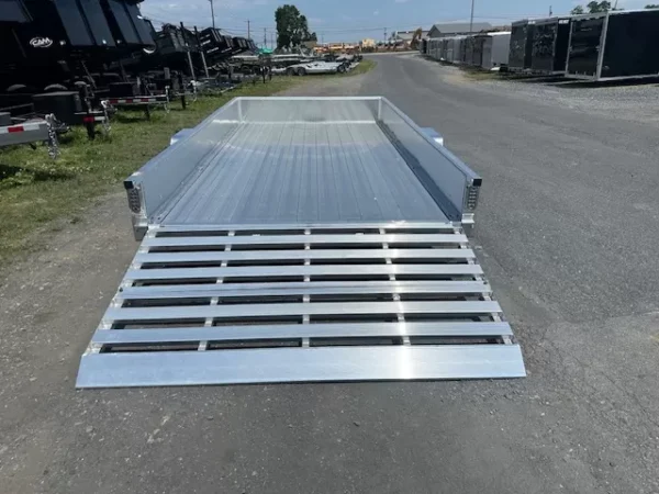 sport haven 7×14 aluminum utility trailer – deluxe package