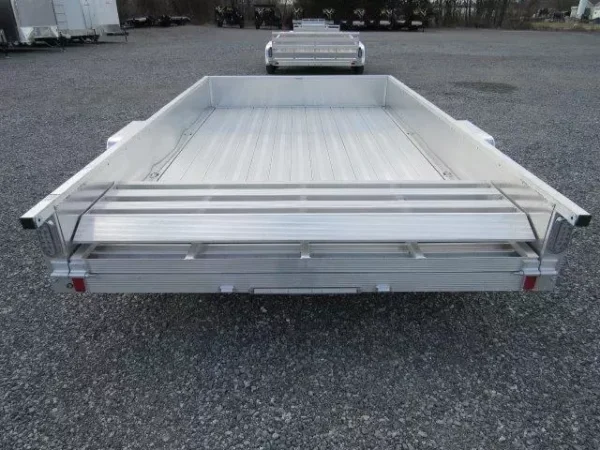 sport haven 7×12 aluminum utility trailer – deluxe package