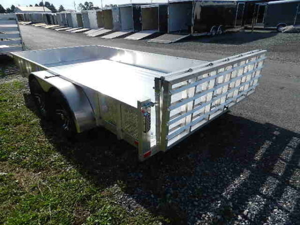 sport haven 7×14 aluminum utility trailer – deluxe package