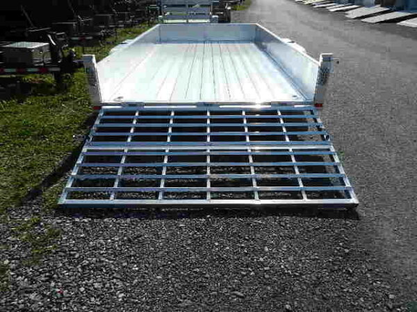 sport haven 7×14 aluminum utility trailer – deluxe package