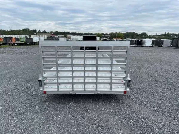 sport haven 7×20 aluminum utility trailer atv ramps