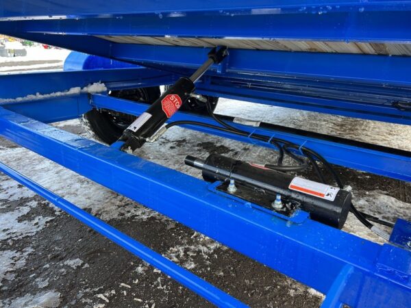 2024 rice trailers 7×20 14k partial tilt deck equipment w/spare mount