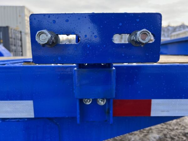 2024 rice trailers 7×20 14k partial tilt deck equipment w/spare mount