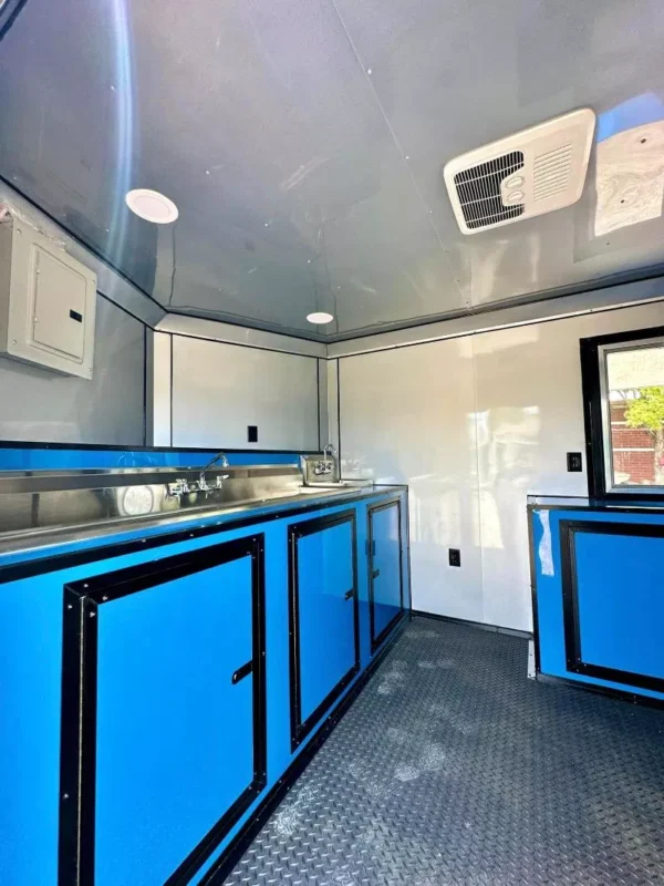 tatinium blue/black porch trailer 8.5x20ta
