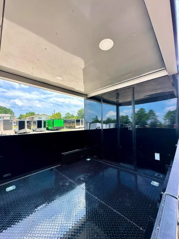 tatinium blue/black porch trailer 8.5x20ta