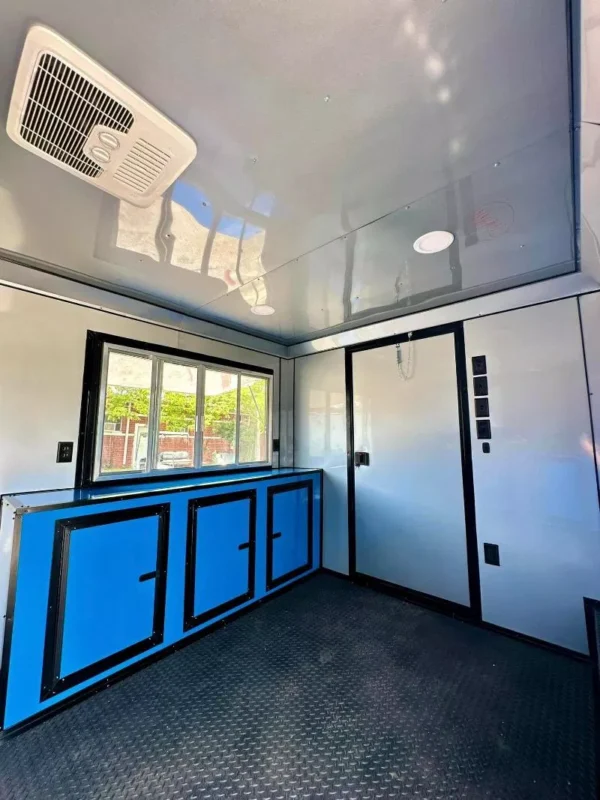 tatinium blue/black porch trailer 8.5x20ta